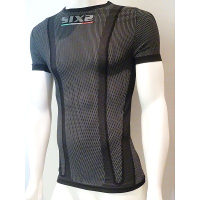 T-SHIRT SIXS PROTS1 NERO            SENZA PROTEZIONE
